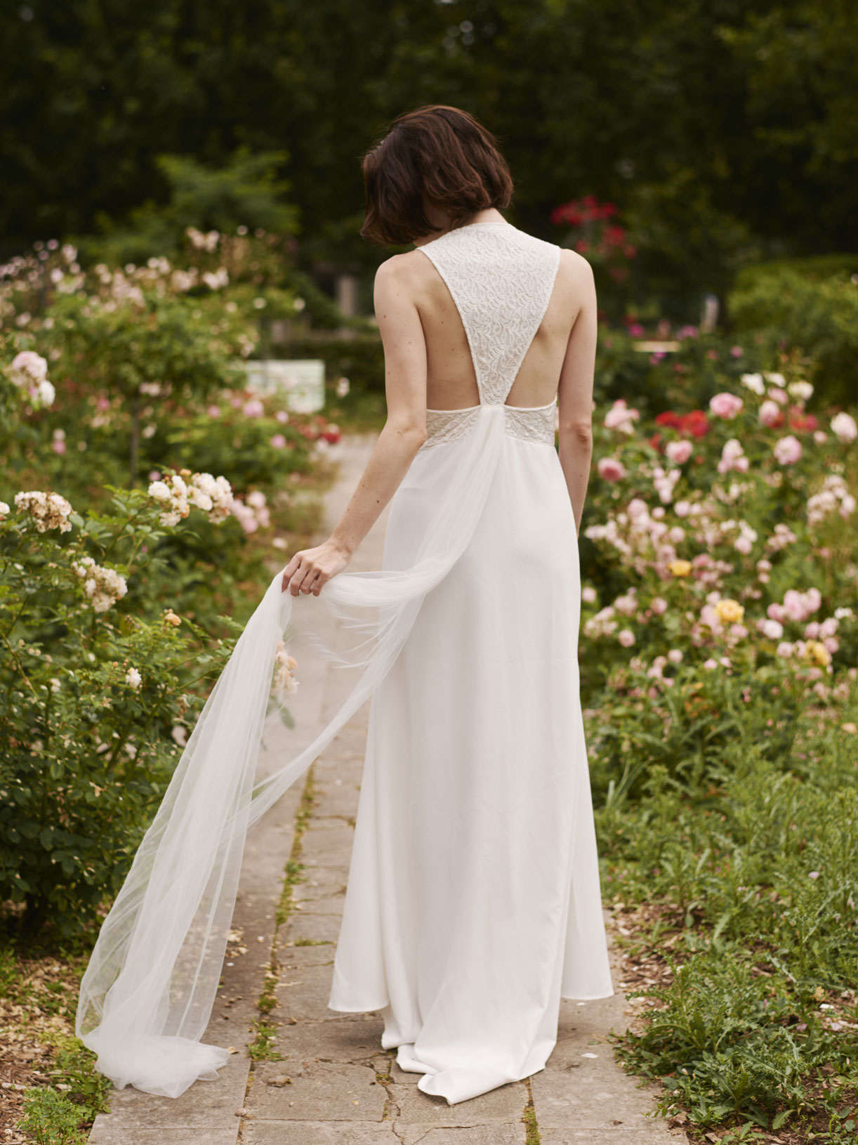 Créatrice de robe de mariée romantique sur-mesure recyclee - Myphilo